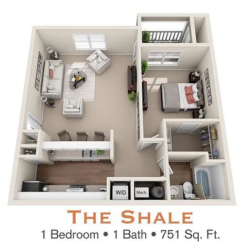 Floor plan The Shale