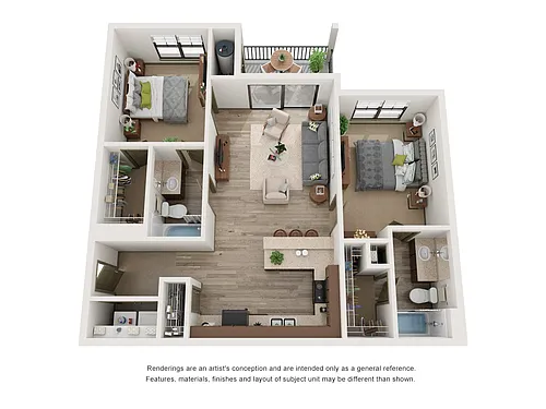 Floor plan The Llano