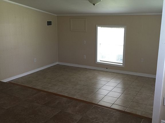 Front door facing living room