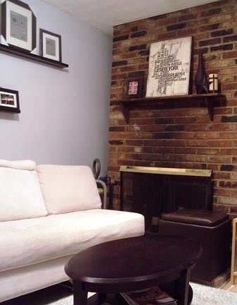 Living Room and Fireplace