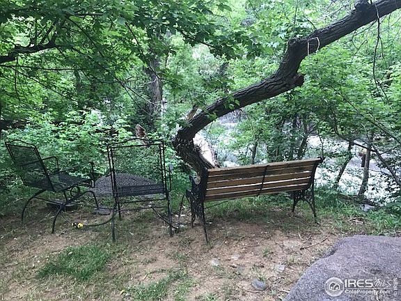 Seating by the Creek