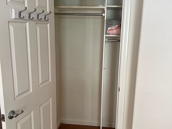 Coat closet off living room