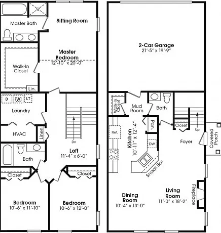 Oxford 2-Bedroom Oxford 2-Bedroom