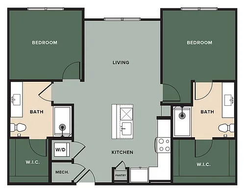 Floor plan B1