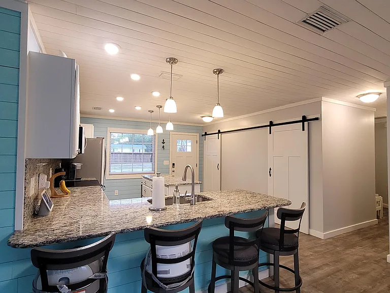 Kitchen view from dinning area