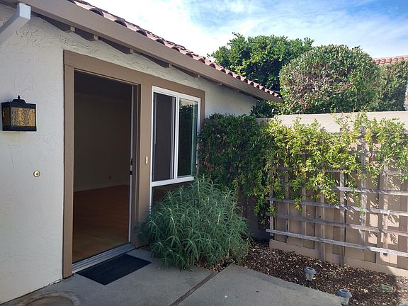 Entrance with private front patio