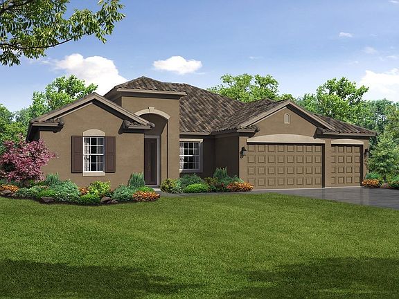 Strabane floor plan tuscan elevation exterior rendering William Ryan Homes Tampa
