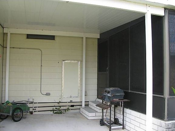 Covered patio