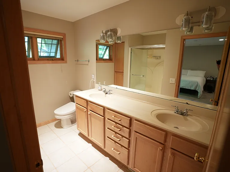 Master bathroom
