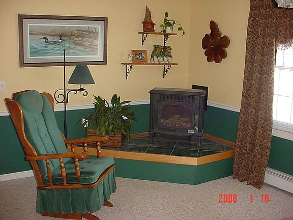 Corner of dining room