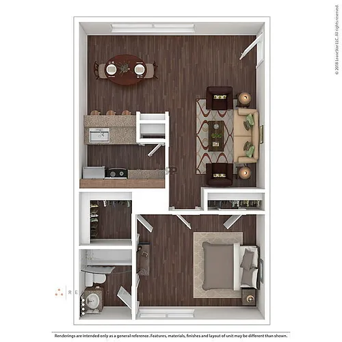 Floor plan The 660