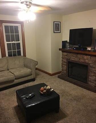 Living room (fireplace not included)