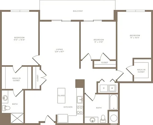 Floor plan C1
