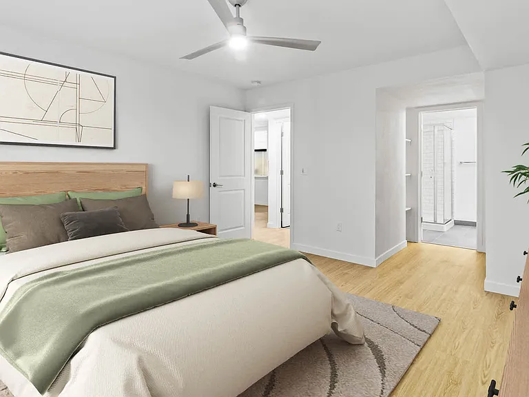 Bedroom with Hard Surface Flooring