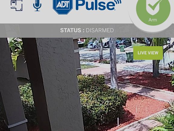 Security camera view