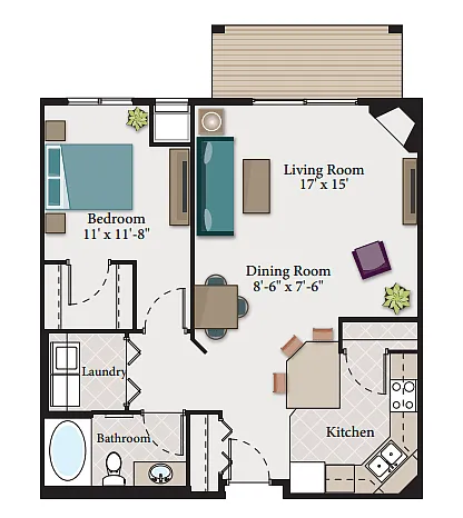 Floor plan A