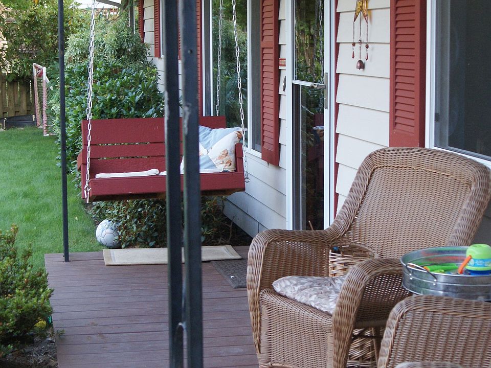 Welcoming front porch