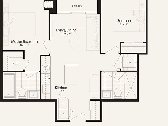 4th image of 30 Elm Dr W #3601