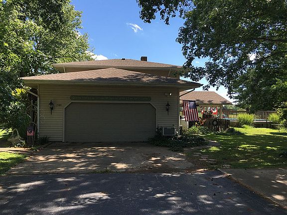 2 car attached garage