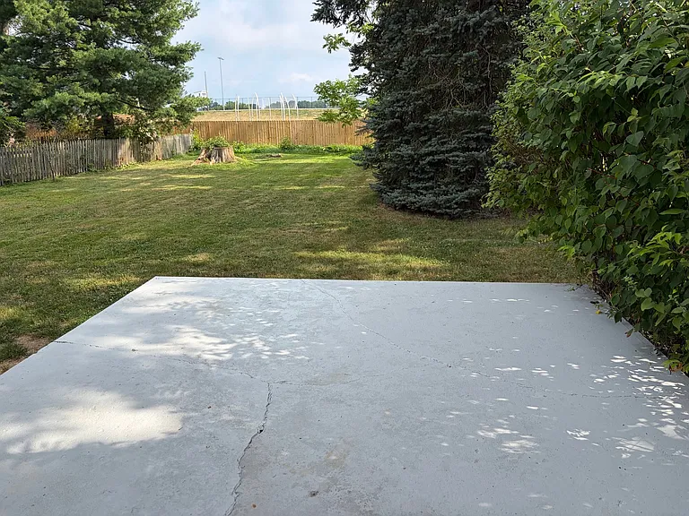 Back patio