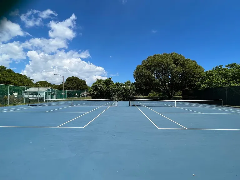Tennis courts