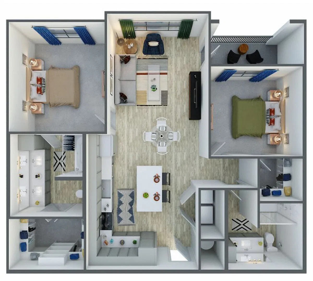 Floor plan B1