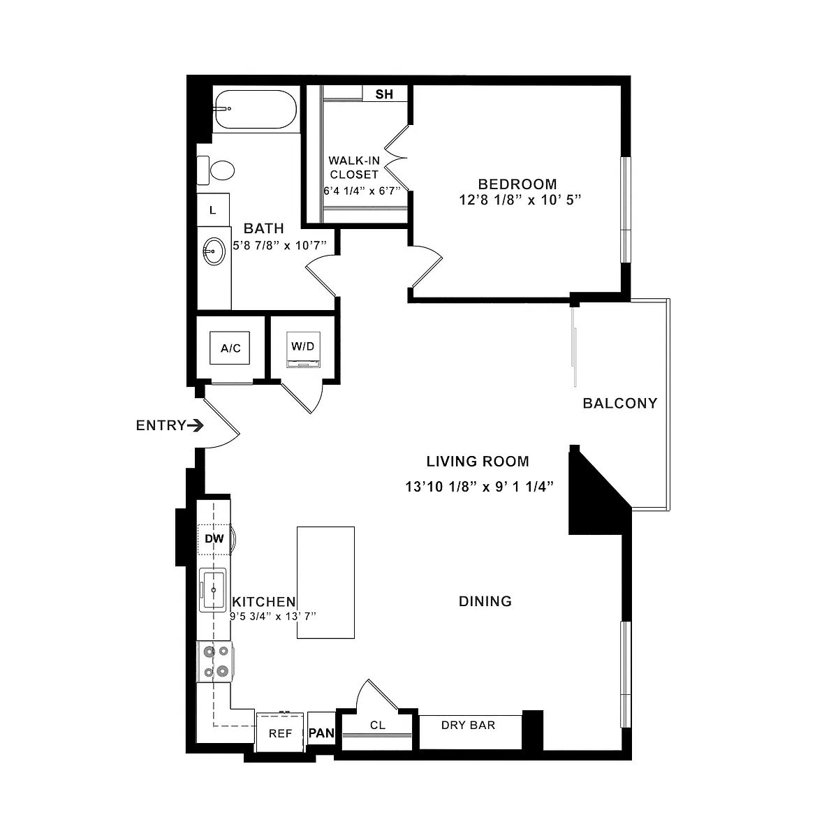 Floor plan A10