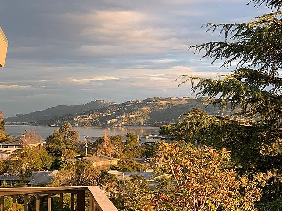 Sunset view from porch