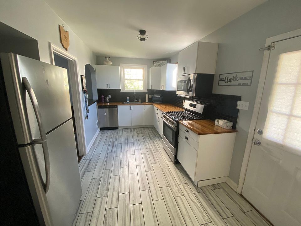 Kitchen view from living room