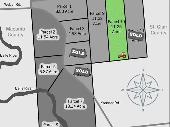 0 Weber Rd Parcel 10, Columbus, MI 48063