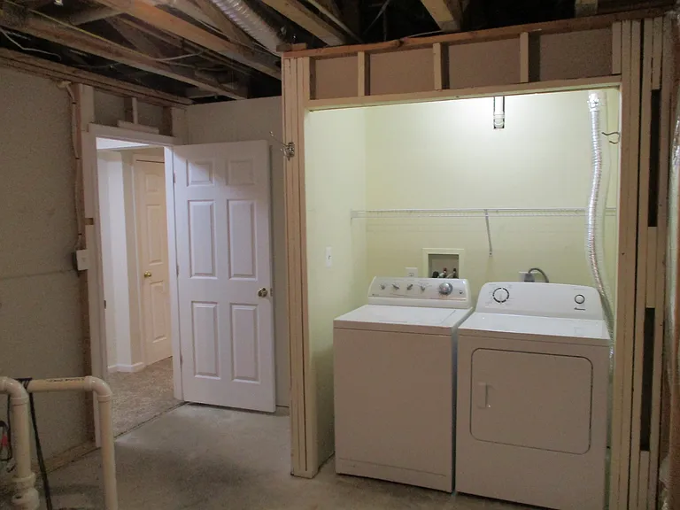 Laundry area