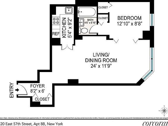 2nd image of 220 E 57th St APT 8B