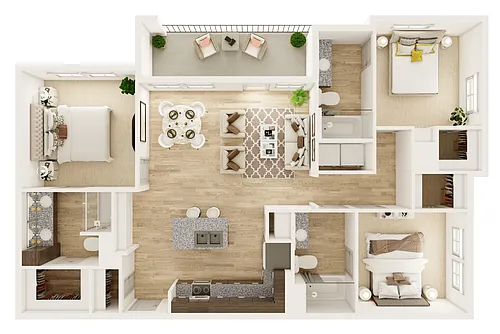 Floor plan C1