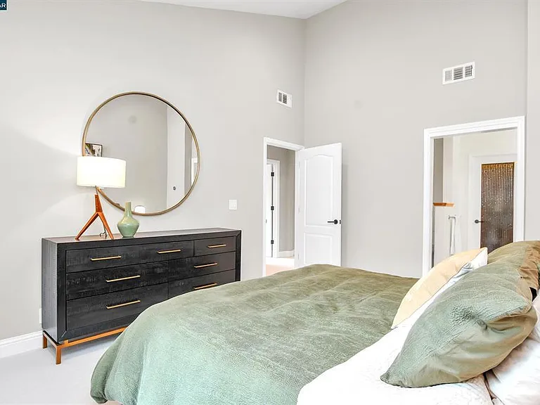Primary Bedroom with Vaulted Ceilings