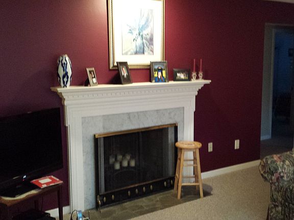 Fireplace wood burning