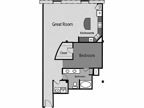 Floor plan A46