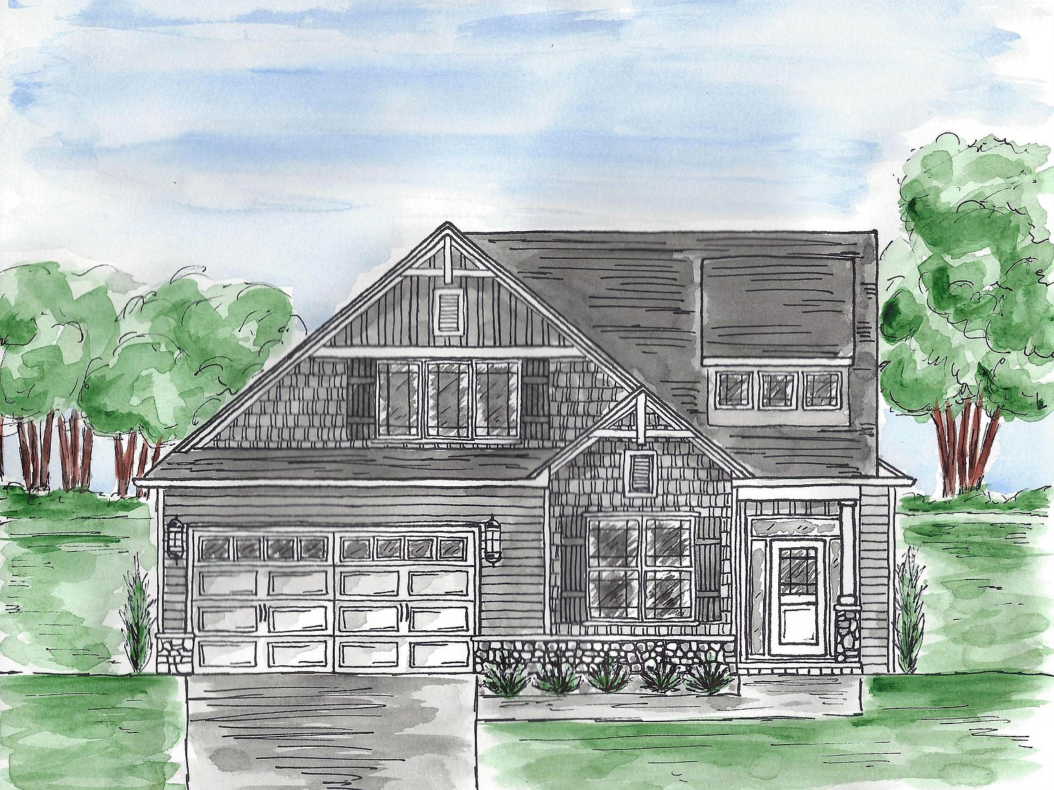 Gladstone B Plan, Pinecreek Cottages, Simpsonville, SC 29681 Zillow