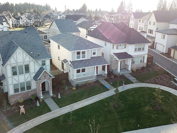 Ariel view of green space