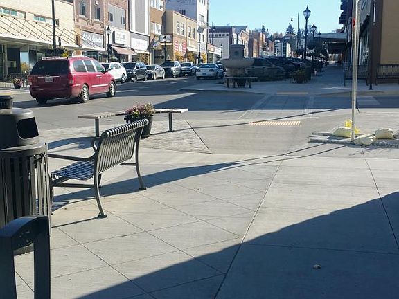 Downtown Minot(View from Apartment)