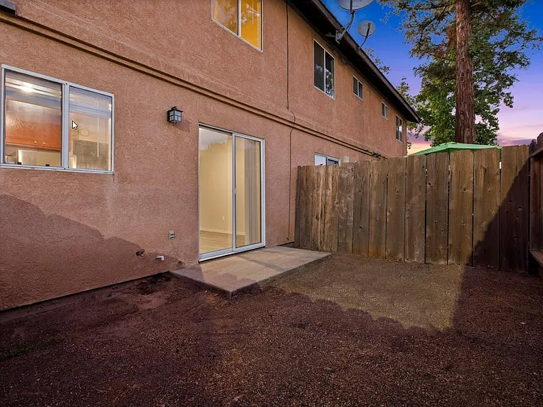 private back yard