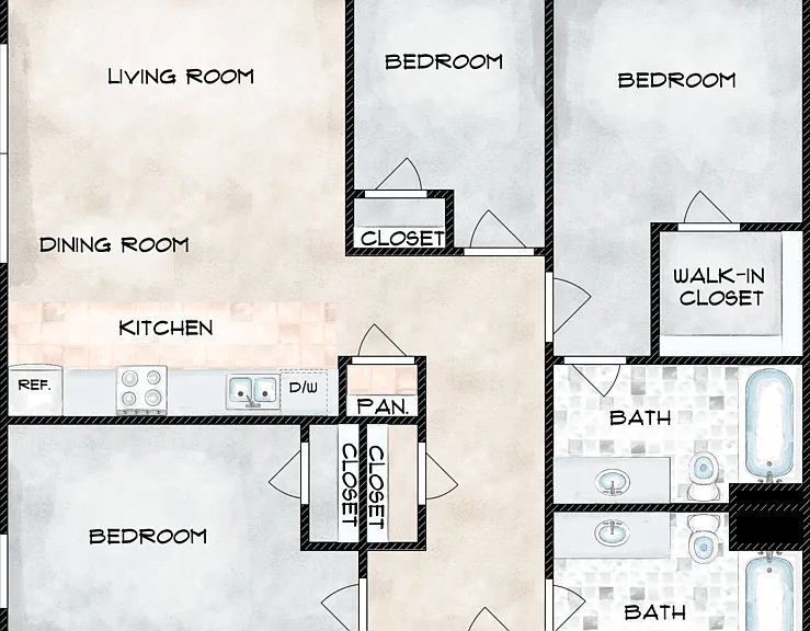 Skates Floorplan Diagram