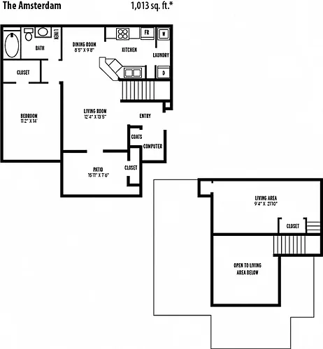 Floor plan Amsterdam