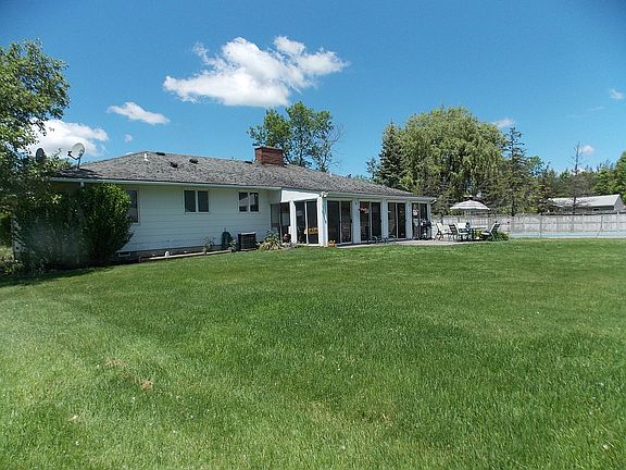 Rear of house with patio 