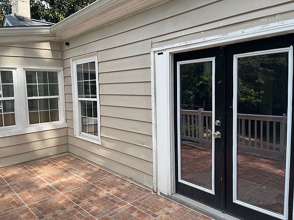 Front entrance with open porch.