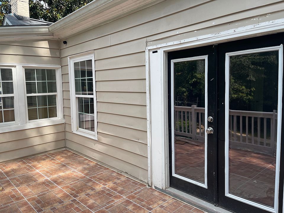 Front entrance with open porch.