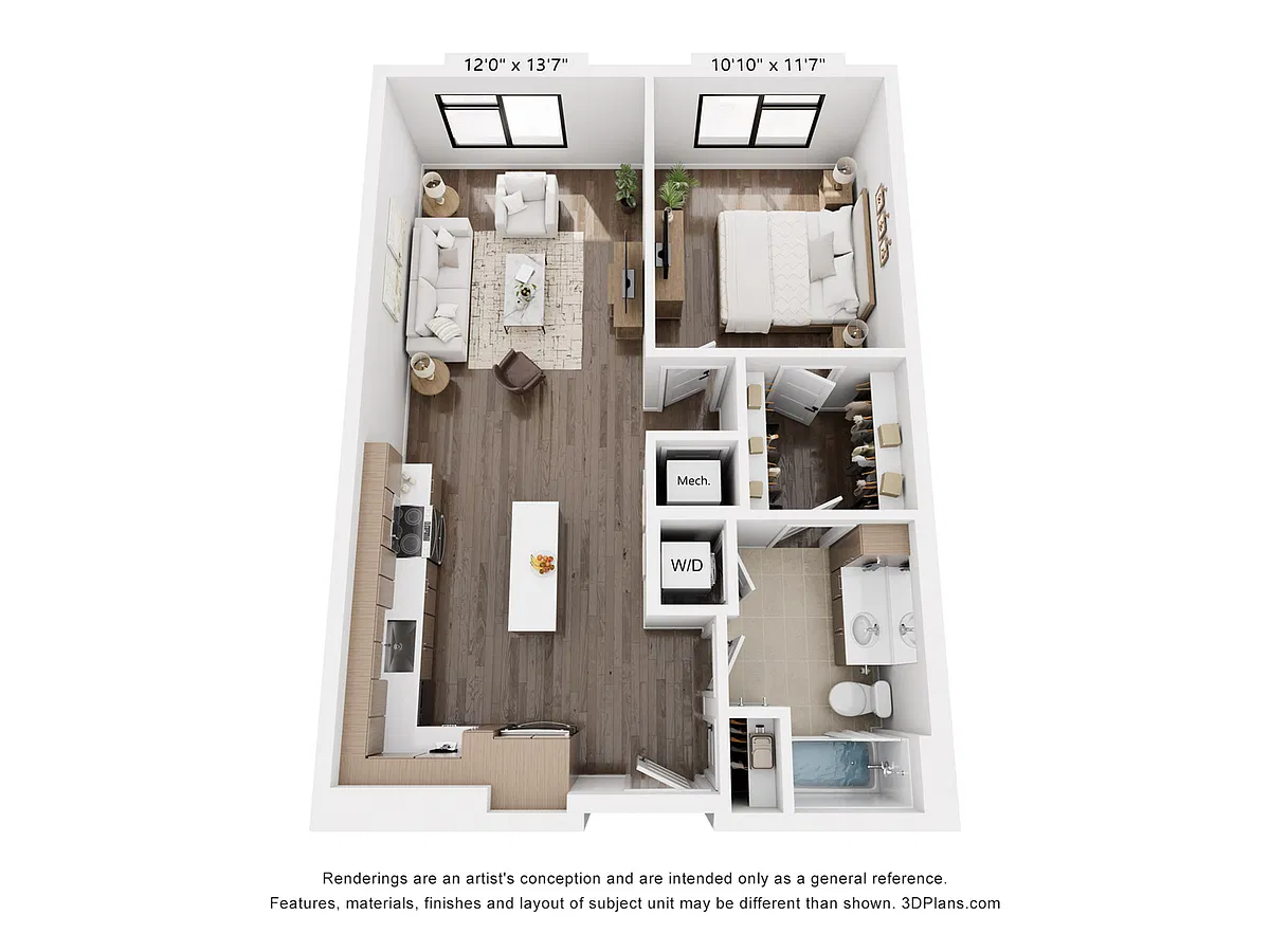 Floor plan A12