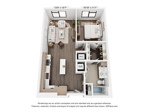 Floor plan A12