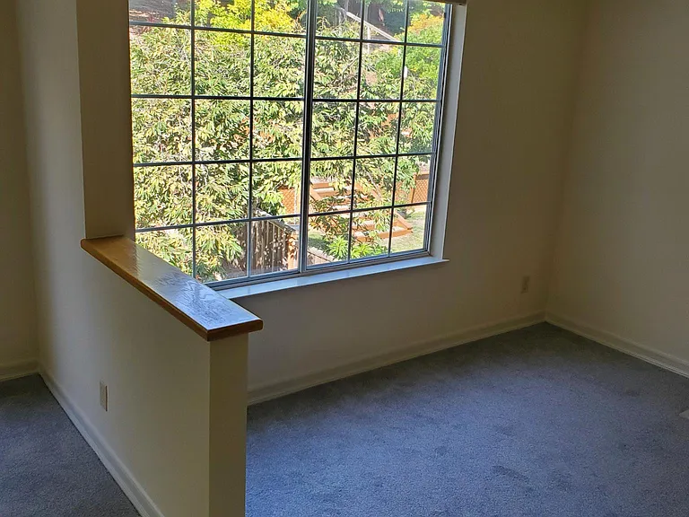 primary bedroom view from closet entry