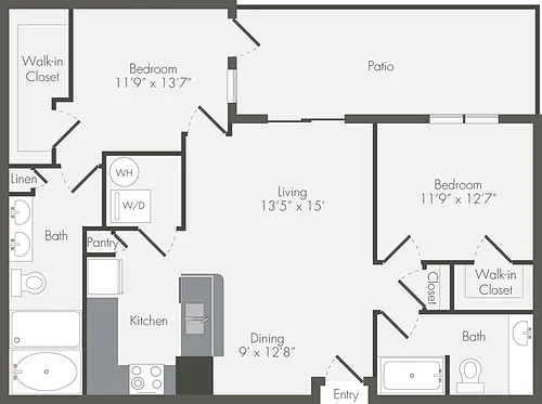 Floor plan B2R