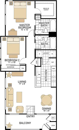 Floor plan Plan A